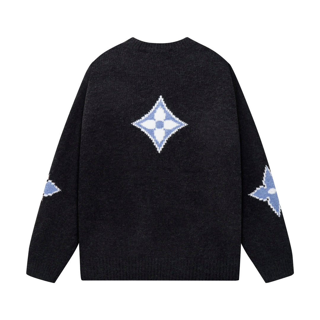 New crew-neck wool knit sweater New crew-neck wool knit sweater