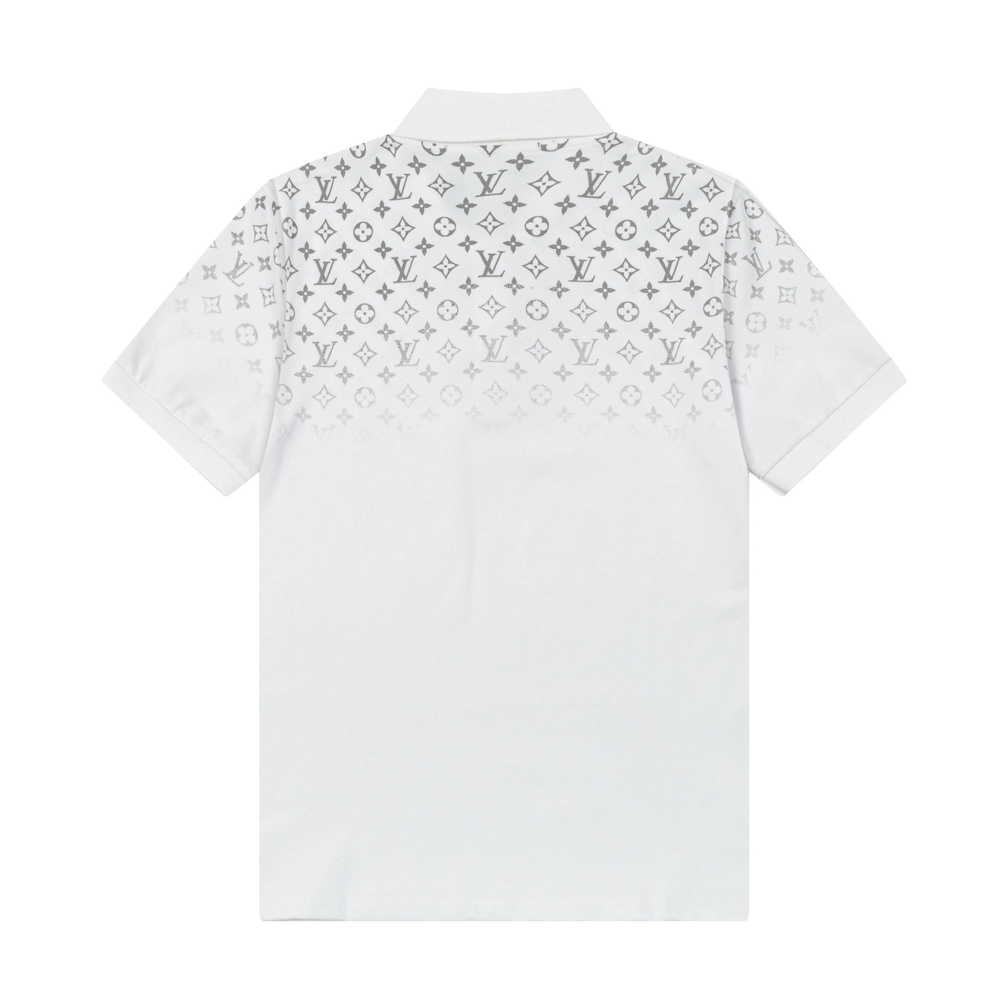 New gradient print polo shirt New gradient print polo shirt