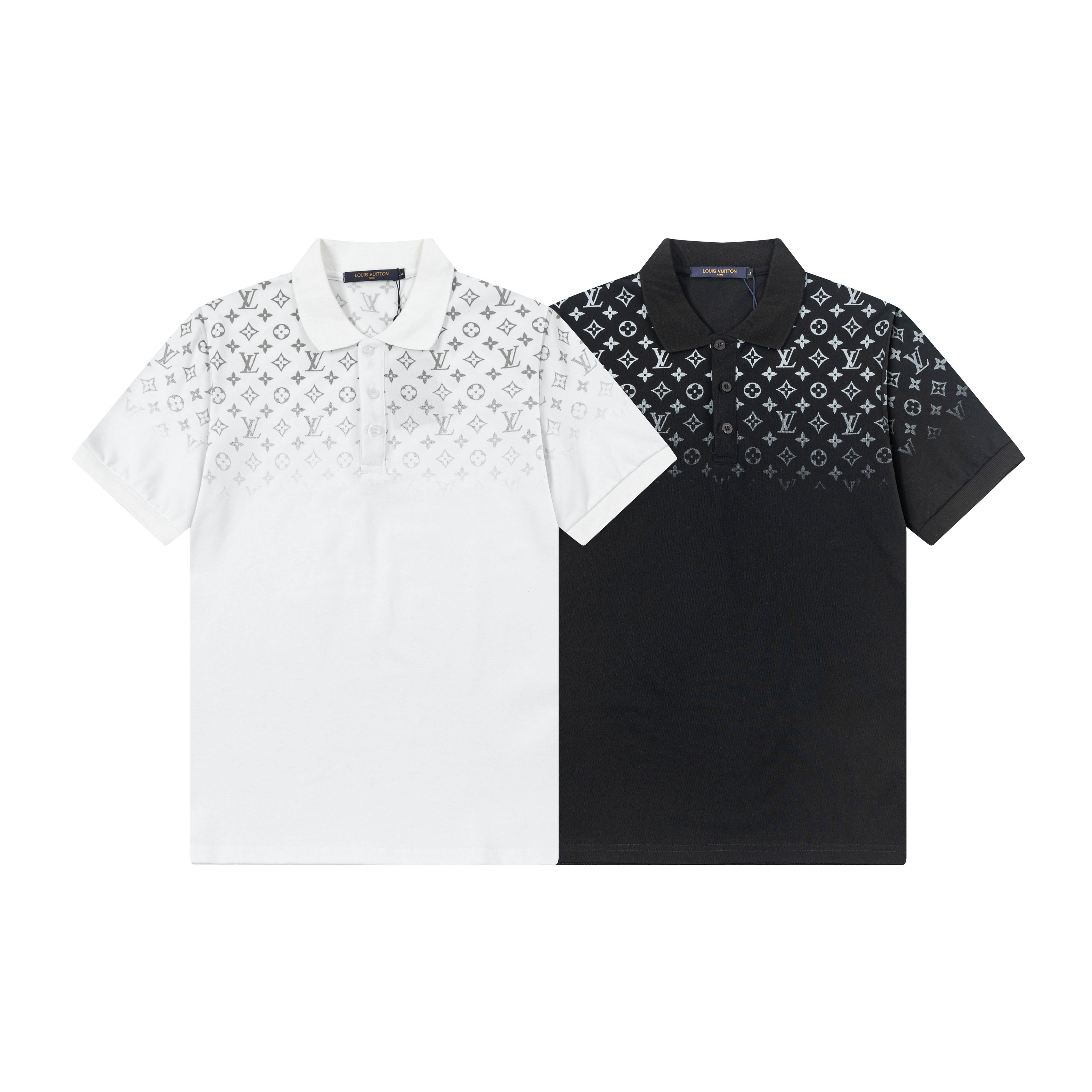 New gradient print polo shirt New gradient print polo shirt