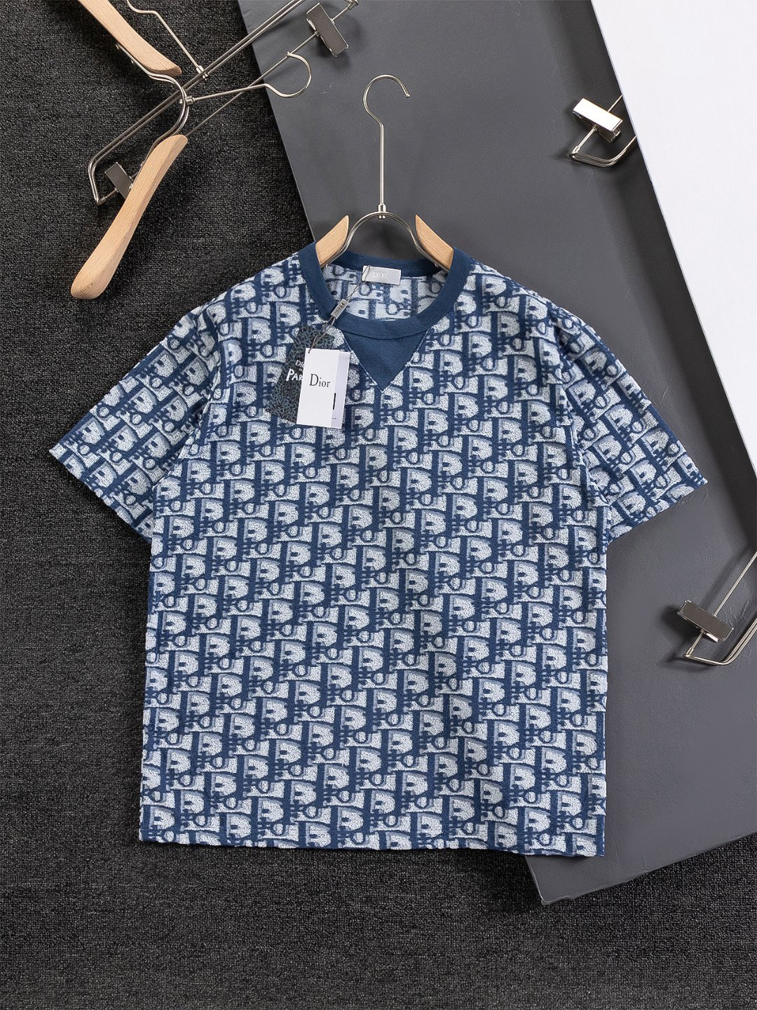 Full print jacquard technology t-shirt Full print jacquard technology t-shirt