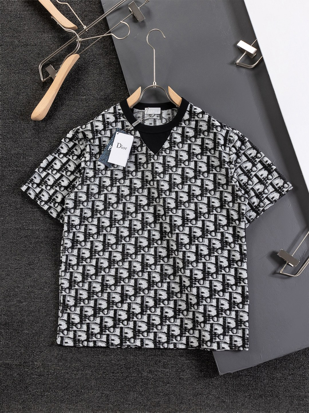 Full print jacquard technology t-shirt Full print jacquard technology t-shirt