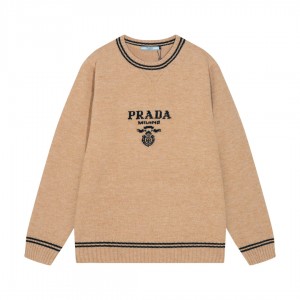 0818 New autumn and winter color matching sweater
