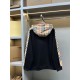 Classic striped hooded cardigan Classic striped hooded cardigan