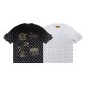 Full print splicing patch embroidery t-shirt Full print splicing patch embroidery t-shirt