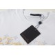 Full print splicing patch embroidery t-shirt Full print splicing patch embroidery t-shirt