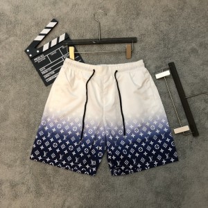Gradient color casual beach shorts