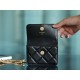 0528 Pending Belt Clutch on Chain in Black Lambskin AGHW 0528 Pending Belt Clutch on Chain in Black Lambskin AGHW