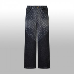 1014 High quality picture real shot received accept contrast heavy industry jeans
