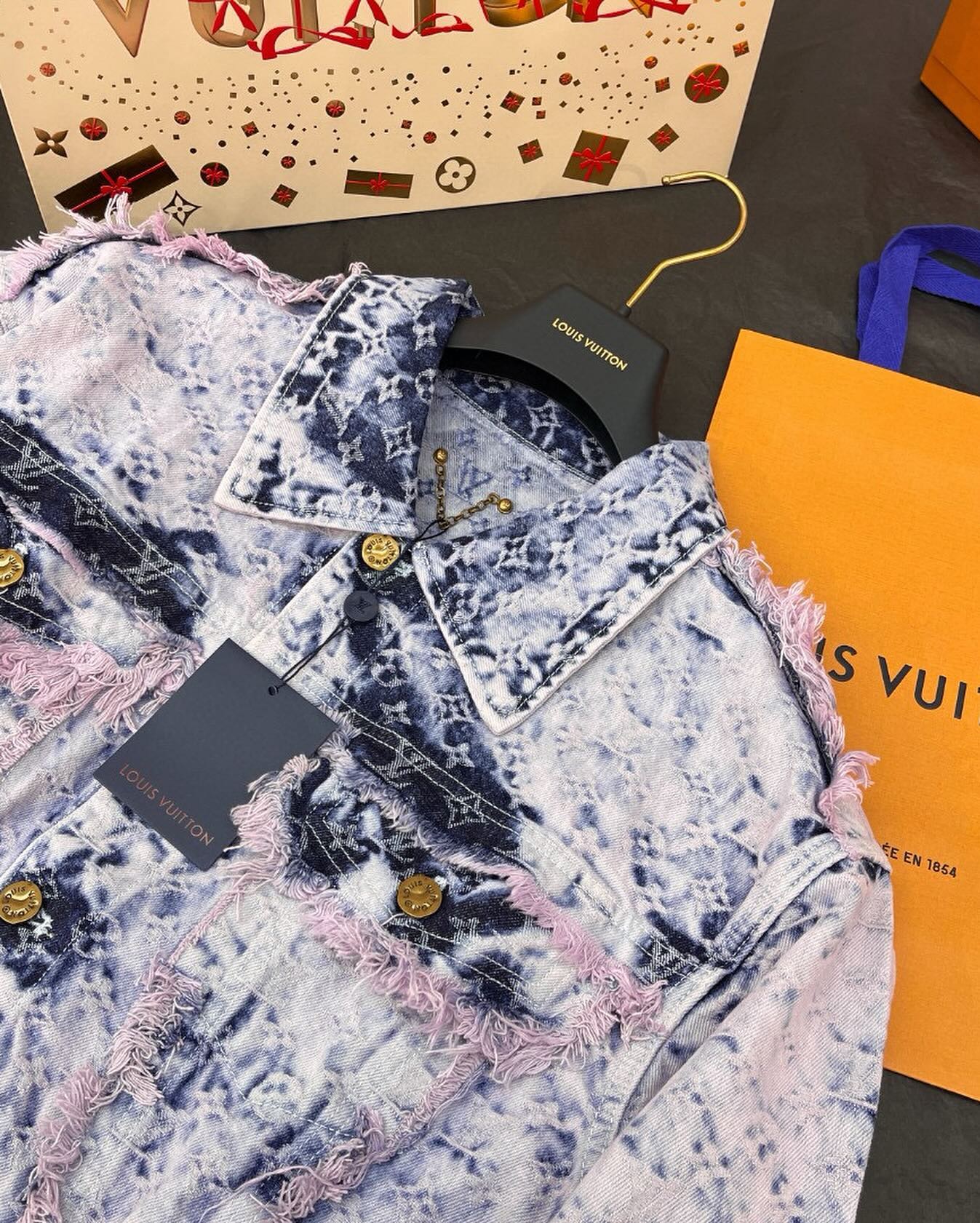 High craft design sense denim jacket High craft design sense denim jacket