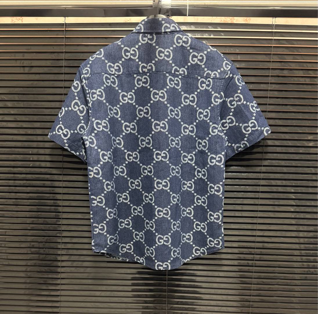 Classic printed denim suit Classic printed denim suit