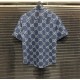Classic printed denim suit Classic printed denim suit