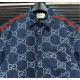 Classic printed denim suit Classic printed denim suit