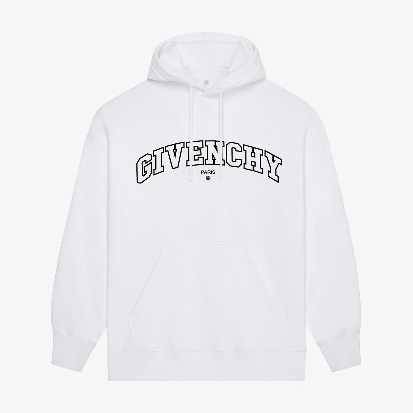 Hollow Classic Print Hoodie Hollow Classic Print Hoodie