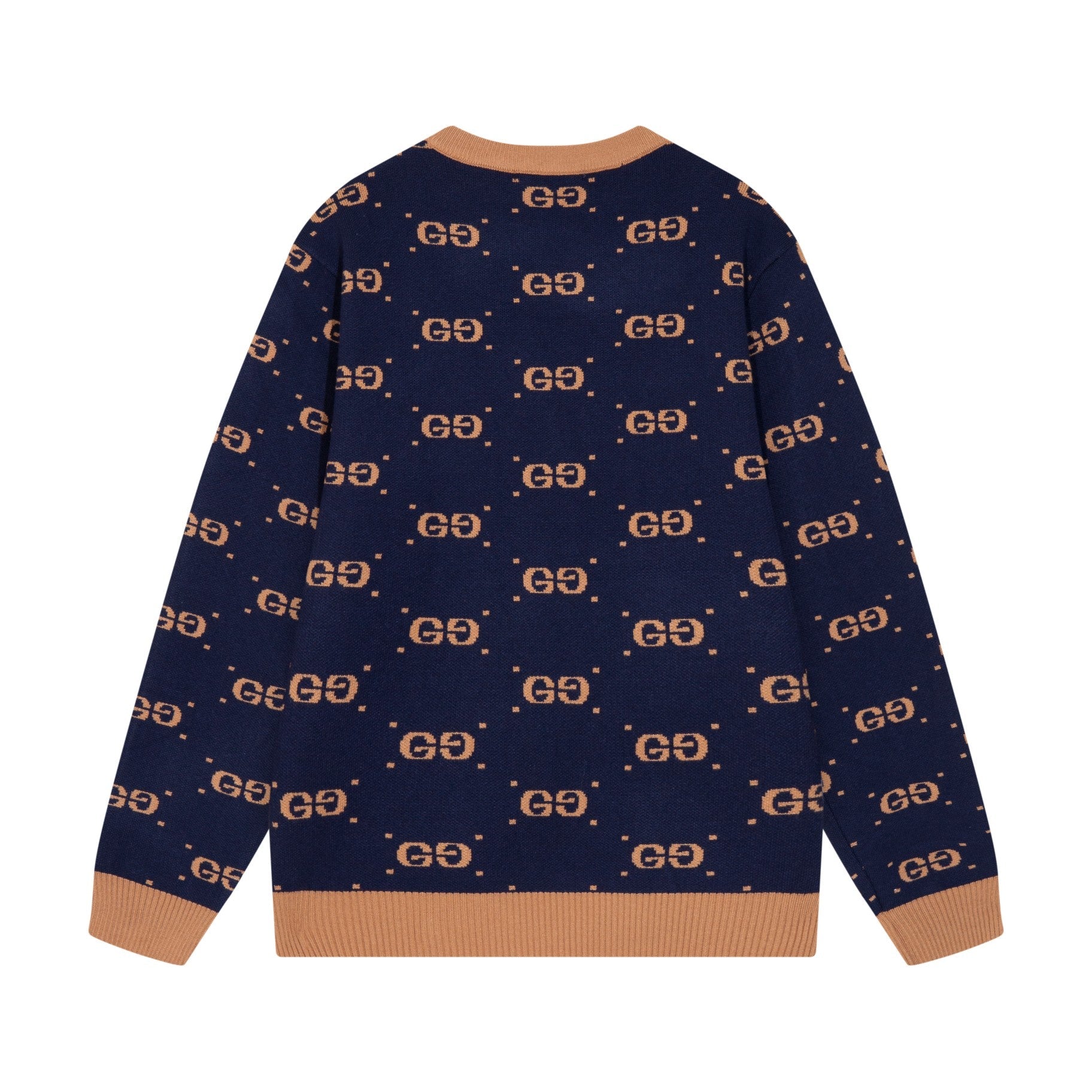 0818 New autumn and winter color matching sweater 0818 New autumn and winter color matching sweater