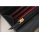 0528 Wallet on Chain WOC black Lambskin 0528 Wallet on Chain WOC black Lambskin