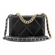 0528 Wallet on Chain WOC black Lambskin 0528 Wallet on Chain WOC black Lambskin