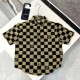 0528 Chess and card trend denim trendy brand retro jacket plaid shirt 0528 Chess and card trend denim trendy brand retro jacket plaid shirt