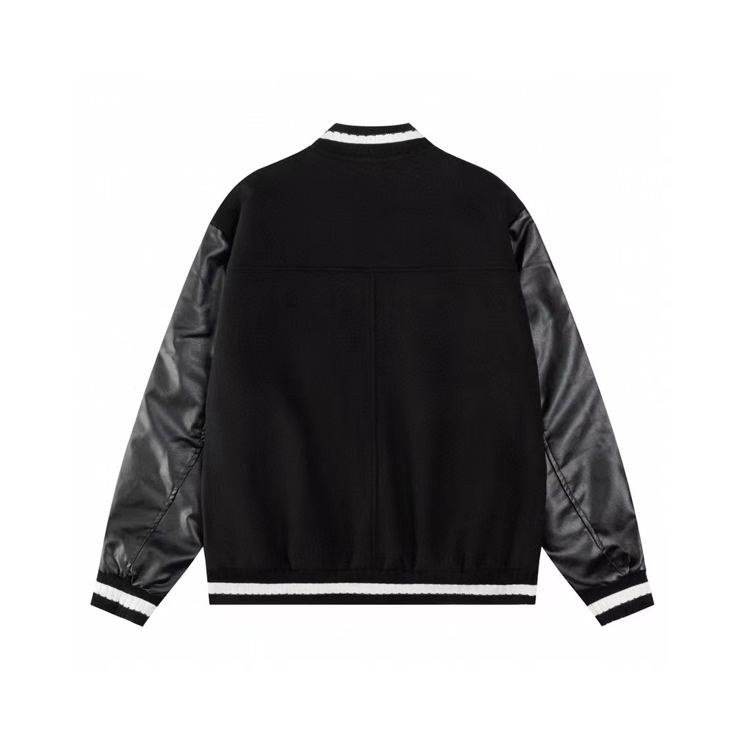 New custom embroidered baseball jacket New custom embroidered baseball jacket