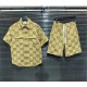 Full of prints high-quality denim suit Full of prints high-quality denim suit
