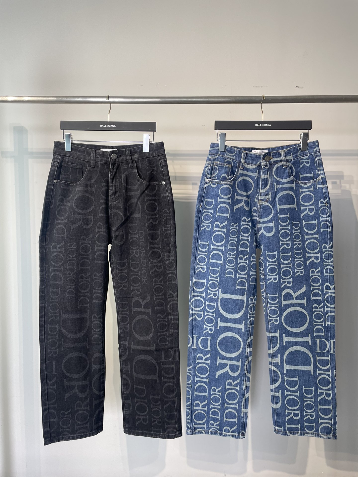Full-print logo jeans Full-print logo jeans