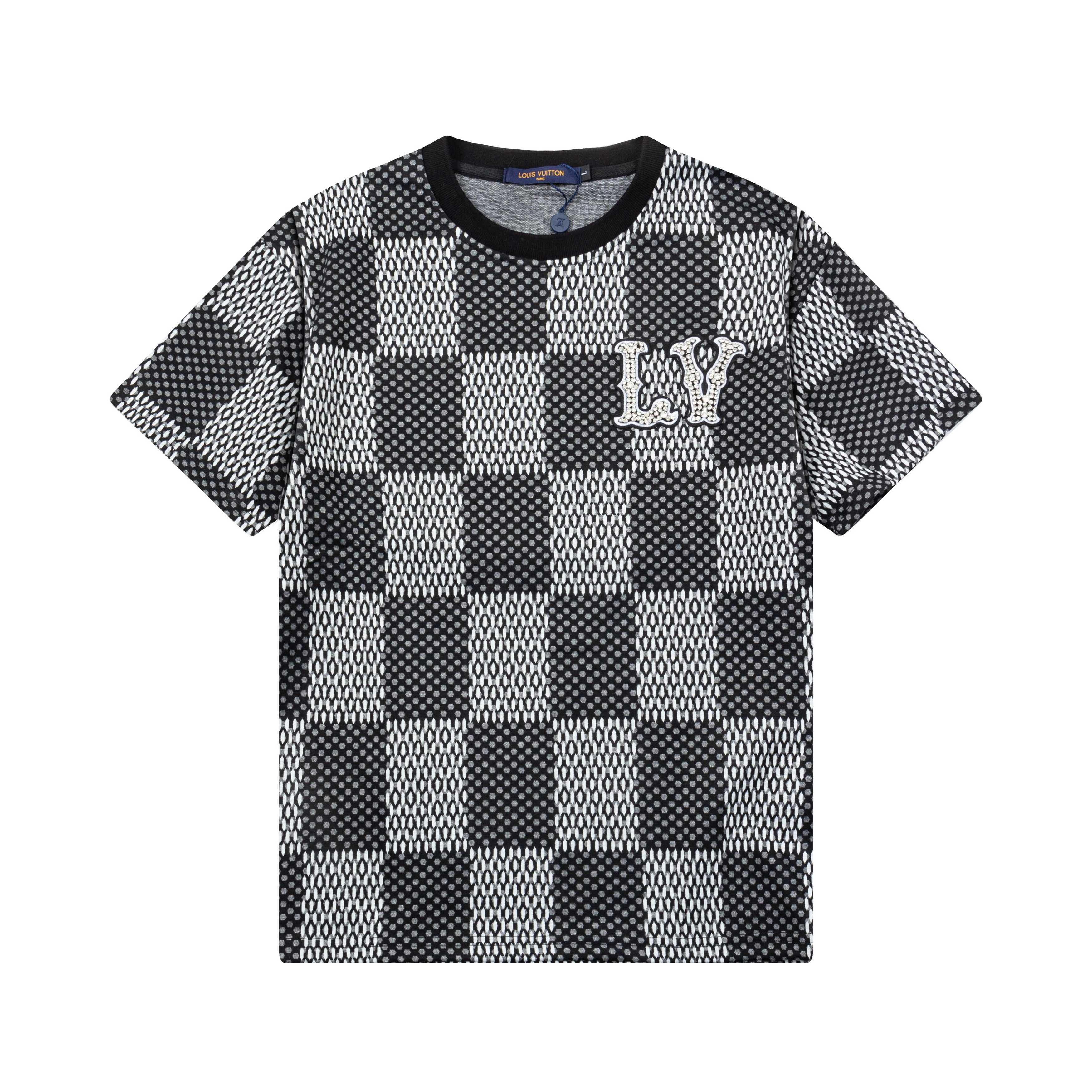Classic checkerboard t-shirt Classic checkerboard t-shirt