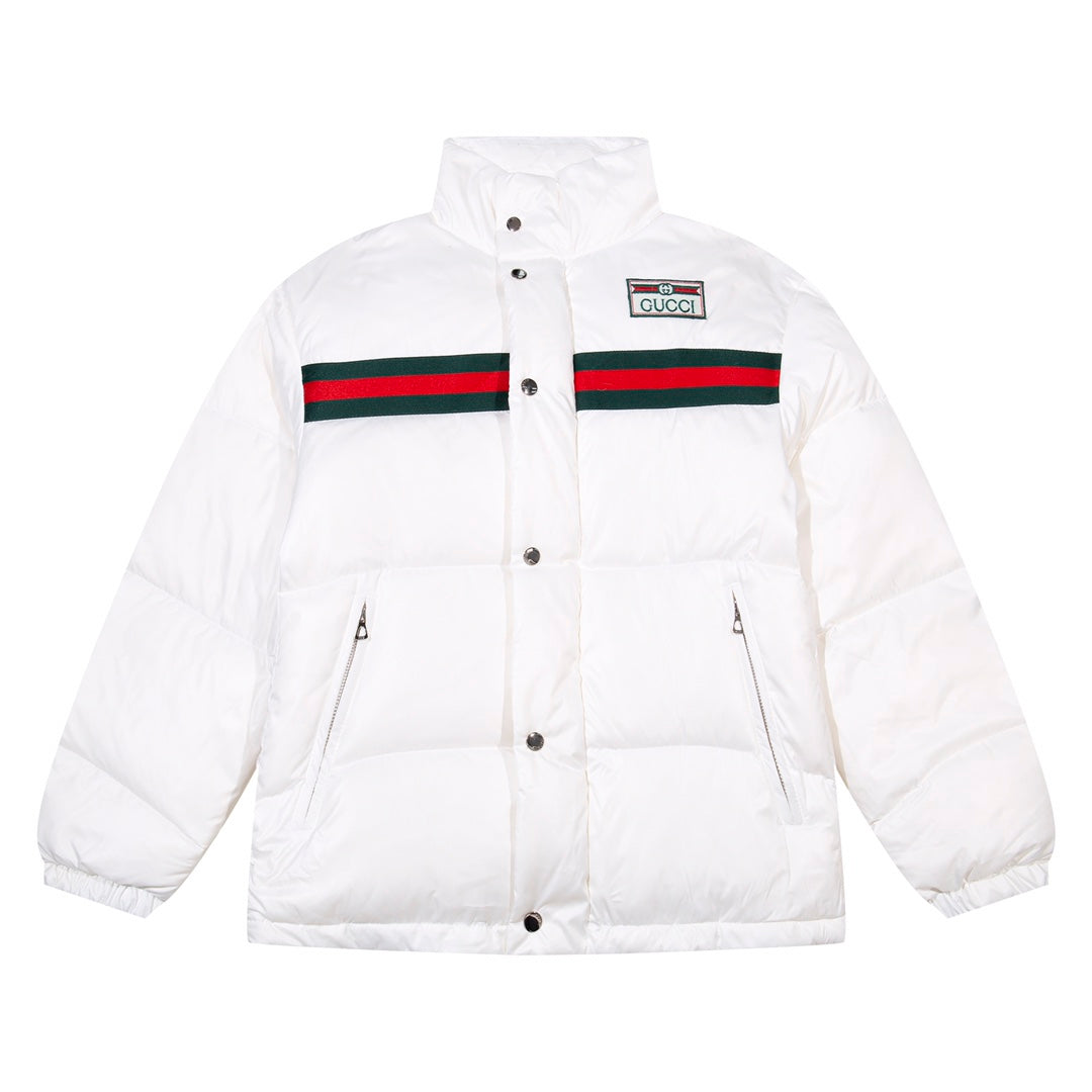 1021 New classic striped down jacket 1021 New classic striped down jacket