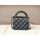 0528 Black handle small card holder mini handle chain bag 0528 Black handle small card holder mini handle chain bag