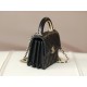 0528 Black handle small card holder mini handle chain bag 0528 Black handle small card holder mini handle chain bag