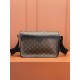 0528 Archy Messenger MM Monogram Macassar Canvas 0528 Archy Messenger MM Monogram Macassar Canvas