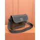 0528 Archy Messenger MM Monogram Macassar Canvas 0528 Archy Messenger MM Monogram Macassar Canvas