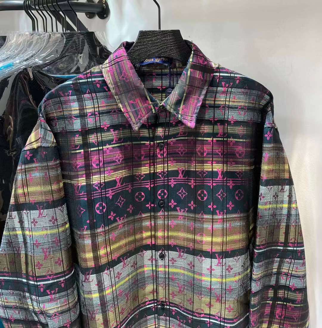 Multi-color mixed design shirt jacket Multi-color mixed design shirt jacket