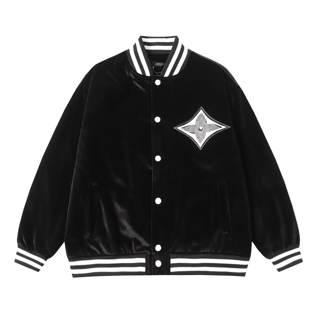 1102 New high quality black classic baseball jacket 1102 New high quality black classic baseball jacket