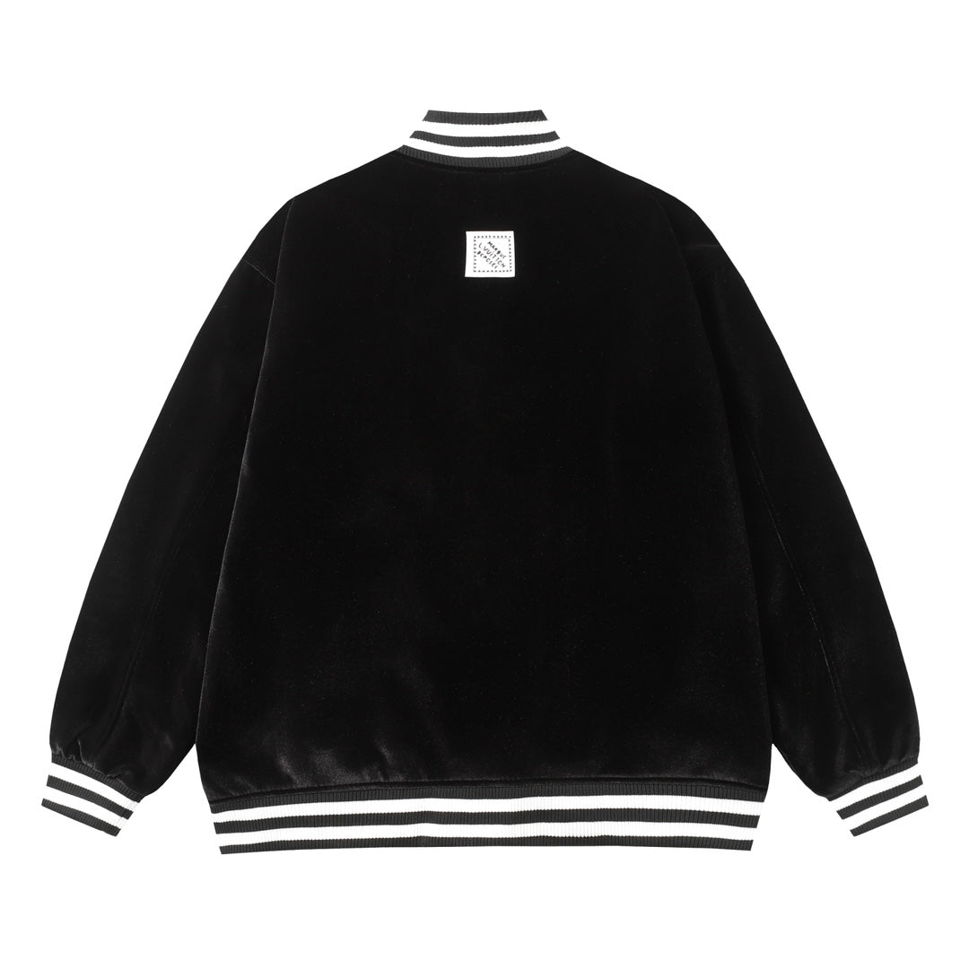 1102 New high quality black classic baseball jacket 1102 New high quality black classic baseball jacket