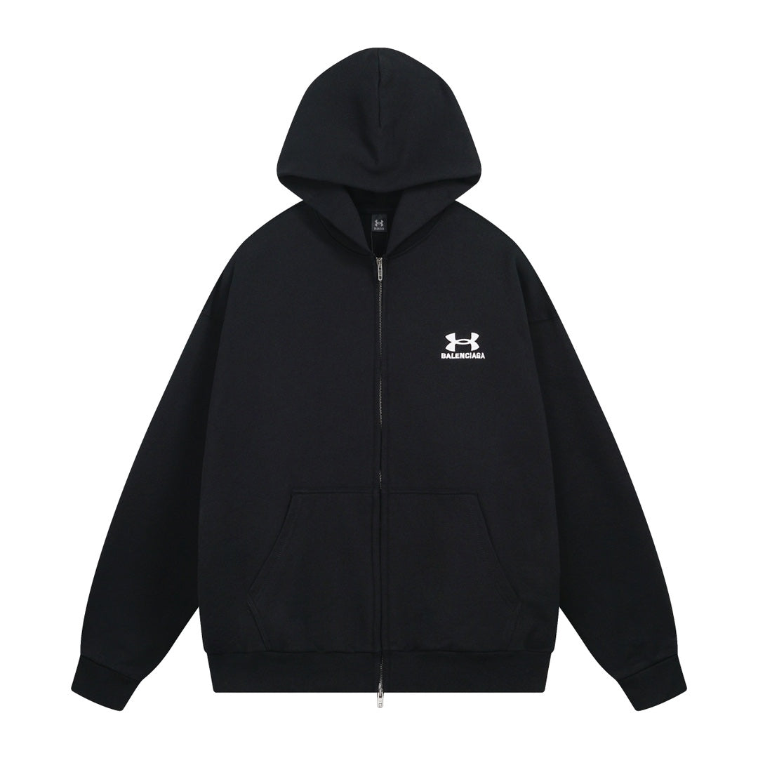1021 New front and back embroidered cardigan hoodie 1021 New front and back embroidered cardigan hoodie