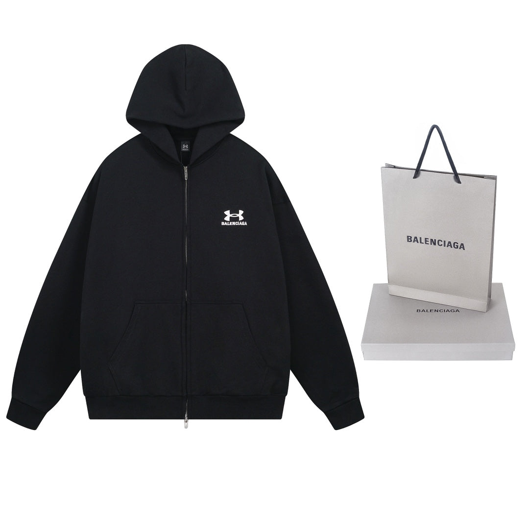 1021 New front and back embroidered cardigan hoodie 1021 New front and back embroidered cardigan hoodie