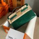 0528 Imperial green crocodile leather 0528 Imperial green crocodile leather