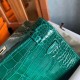 0528 Imperial green crocodile leather 0528 Imperial green crocodile leather