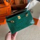 0528 Imperial green crocodile leather 0528 Imperial green crocodile leather