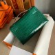 0528 Imperial green crocodile leather 0528 Imperial green crocodile leather