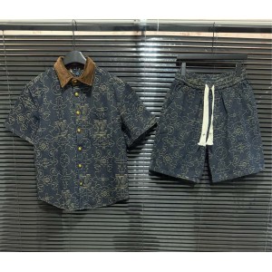 High quality denim suit