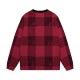 1014 Classic multi-colored plaid sweater 1014 Classic multi-colored plaid sweater
