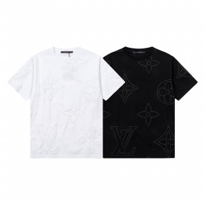 Covered in printed cotton T-shirt