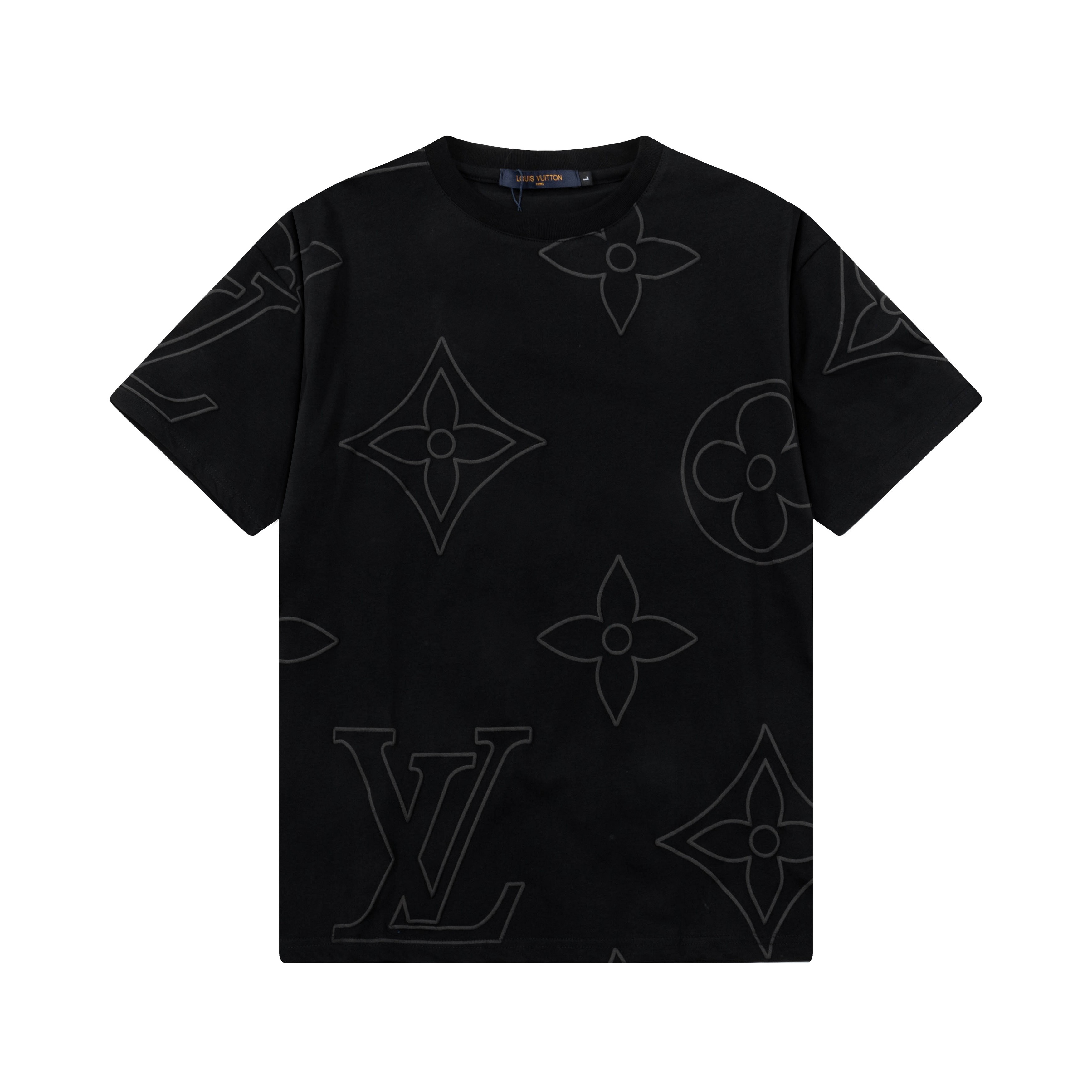Covered in printed cotton T-shirt Covered in printed cotton T-shirt