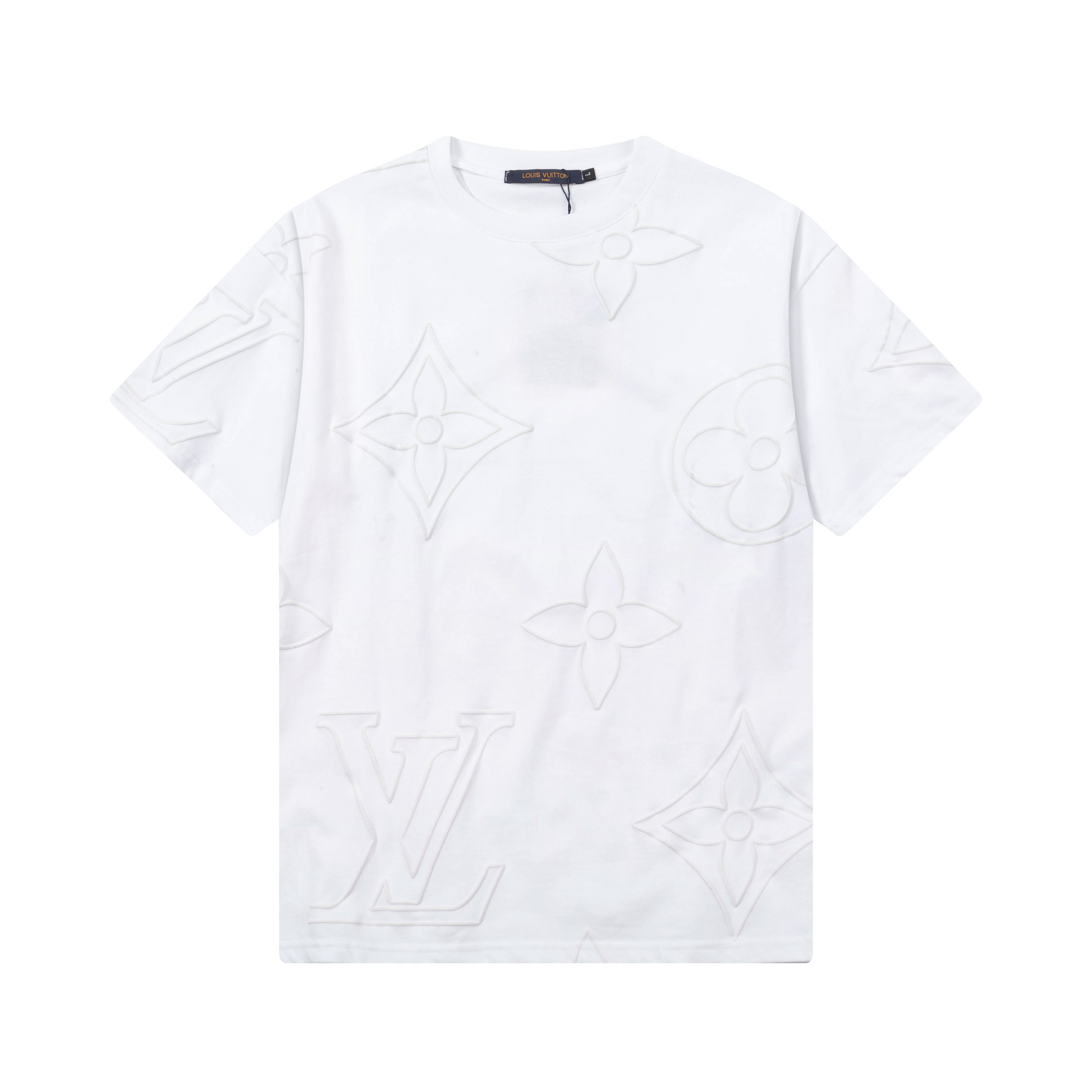 Covered in printed cotton T-shirt Covered in printed cotton T-shirt