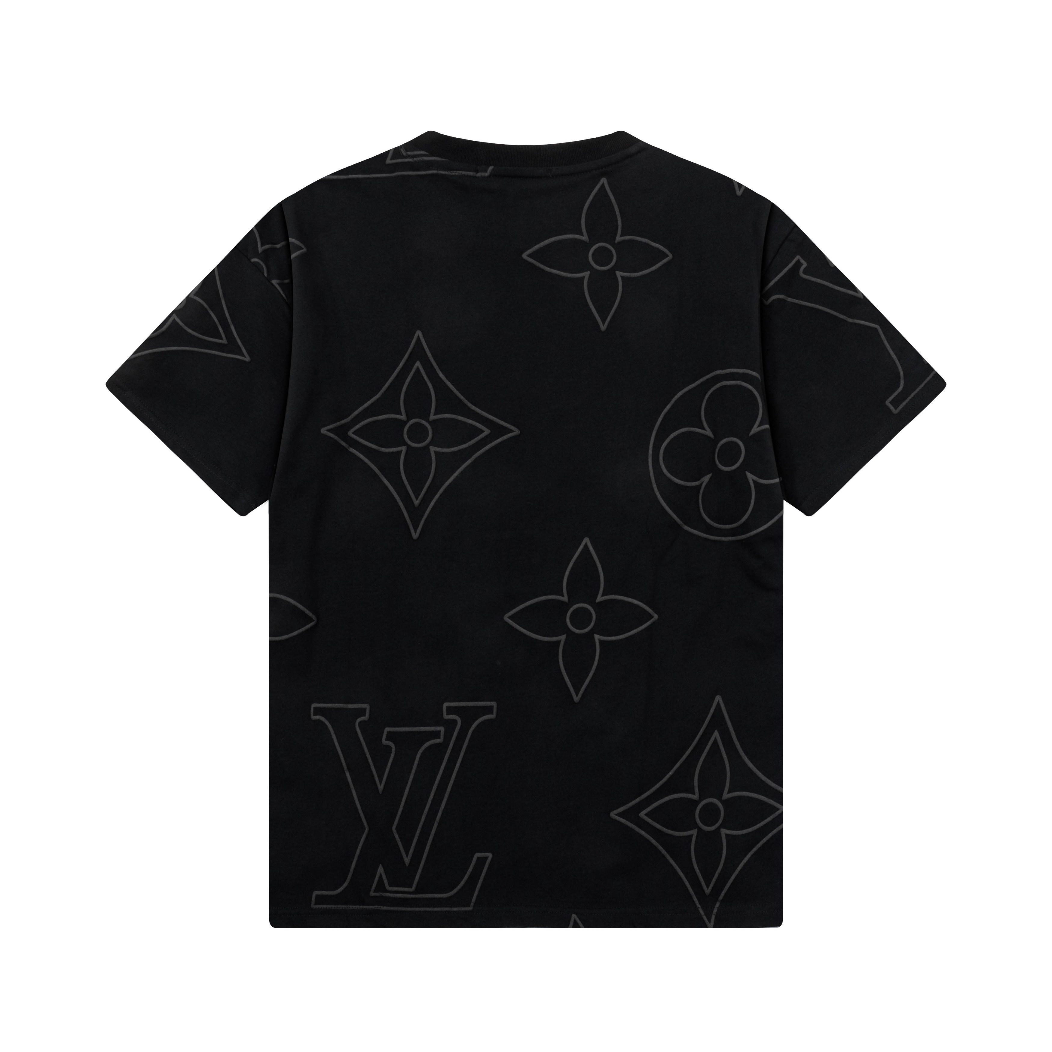 Covered in printed cotton T-shirt Covered in printed cotton T-shirt