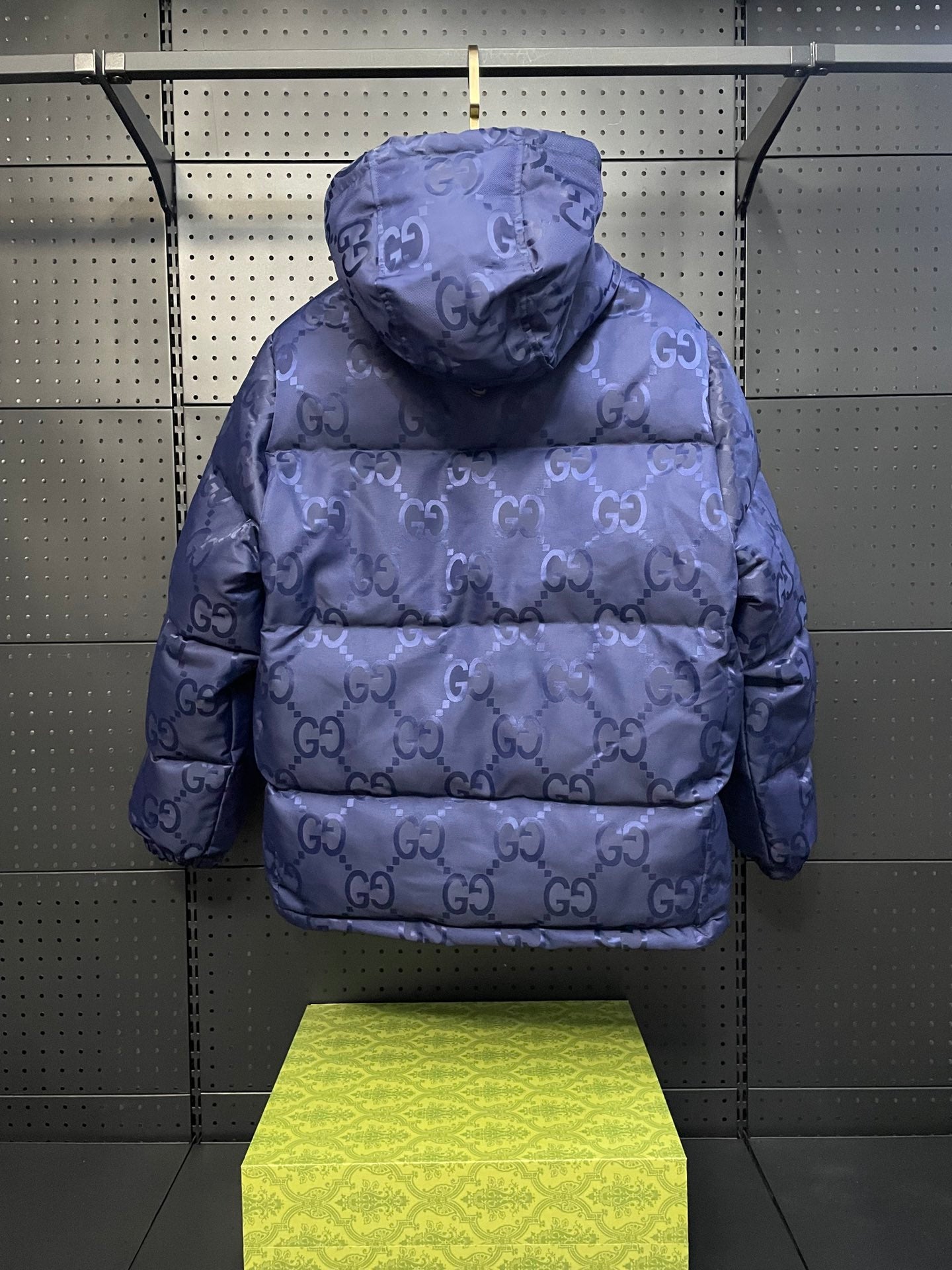 1021 New jacquard hooded down jacket 1021 New jacquard hooded down jacket