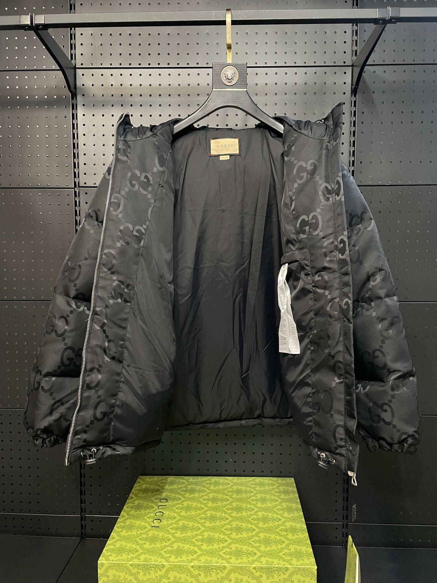 1021 New jacquard hooded down jacket 1021 New jacquard hooded down jacket