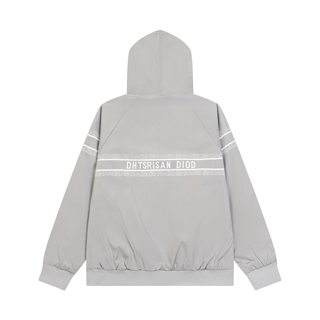 1014 Reversible blend zip-up jacket 1014 Reversible blend zip-up jacket