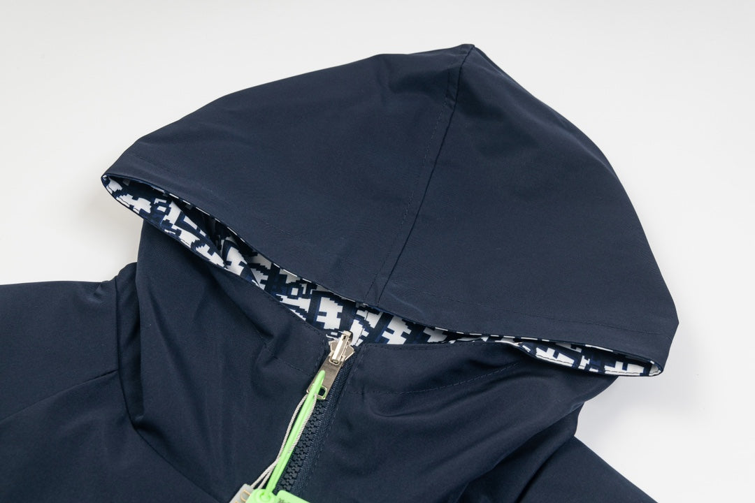 1014 Reversible blend zip-up jacket 1014 Reversible blend zip-up jacket