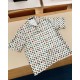 Polka dot style shirt and shorts suit Polka dot style shirt and shorts suit
